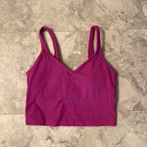 NWOT LuLuLemon Align tank vivid plum